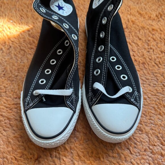 Converse Chuck Taylor All Star High-Top Sneaker Black, Unisex, Women's Size 11 - Picture 2 of 8